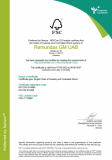 Tarptautinis FSC® gamybos grandies sertifikatas