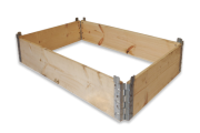 Hinged pallets